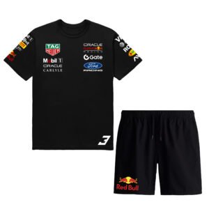 RB Racing T-Shirt + Shorts Combo