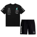 Mercedes AMG T-Shirt + Shorts Combo