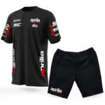 Aprilia T-Shirt + Shorts Combo
