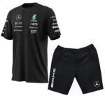 Mercedes AMG T-Shirt + Shorts Combo