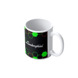 Lamborghini Black Premium Ceramic Coffee Mug
