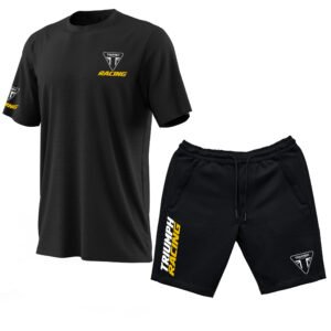 Triumph Racing T-Shirt + Shorts Combo