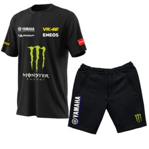 Yamaha Monster Energy T-Shirt + Shorts Combo