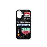 Ayrton Senna Glass Mobile Phone Case