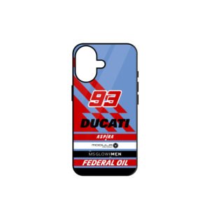Ducati Marc Marquez MotoGp Glass Mobile Phone Case