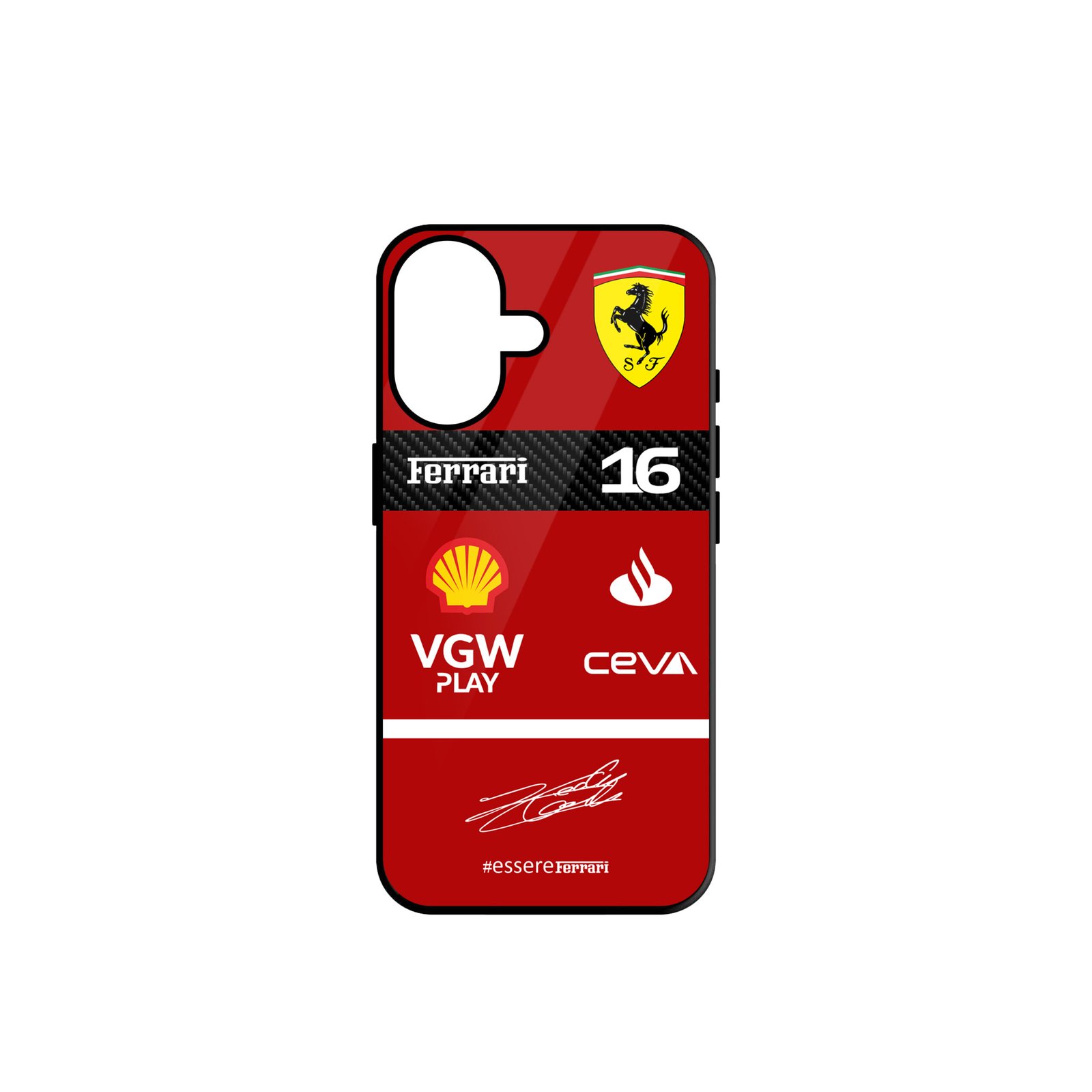 Ferrari Glass Mobile Phone Case