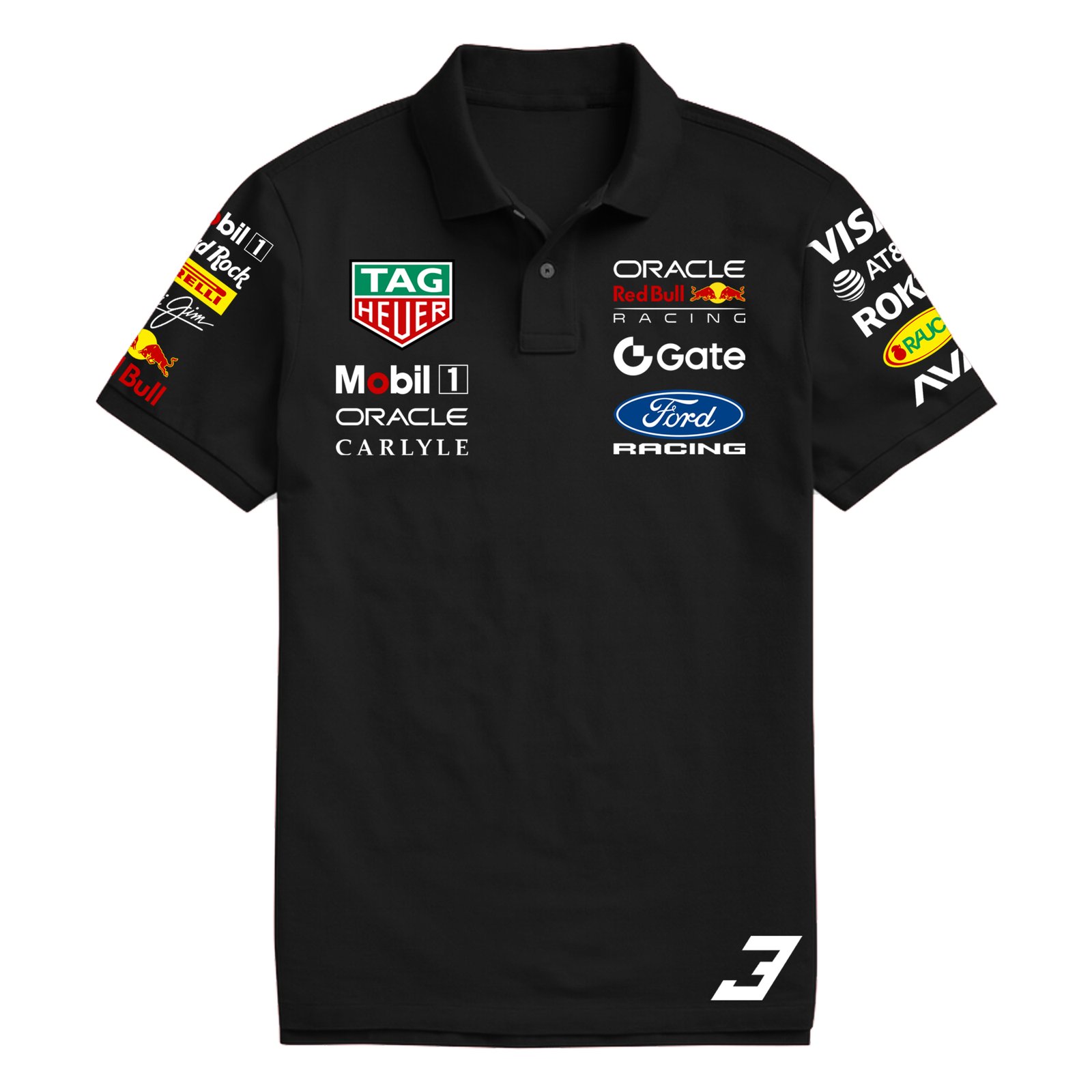 Redbull Racing Polo T-shirt